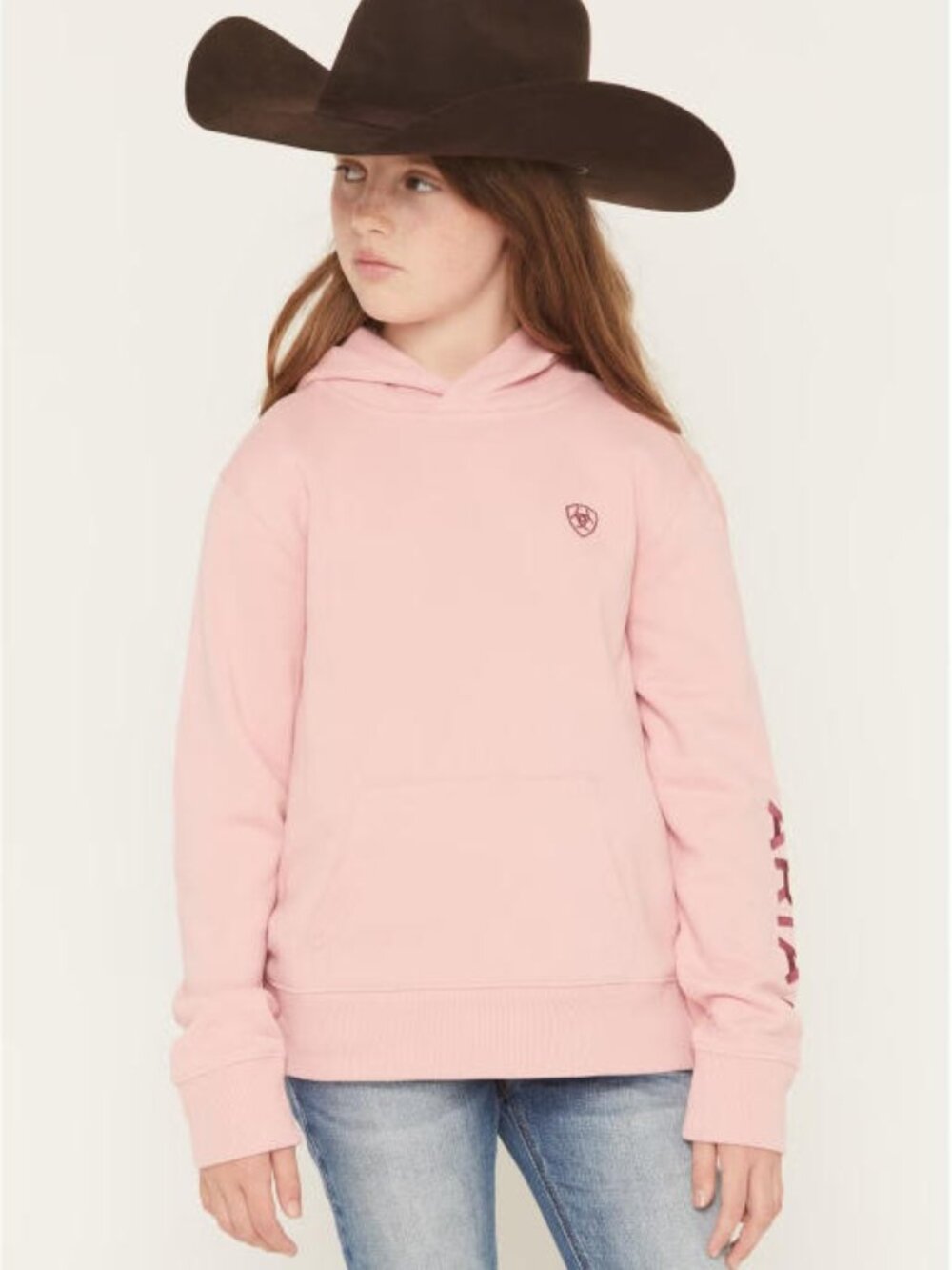 Ariat Girls' Boot Barn Exclusive Logo Hoodie | NWT
